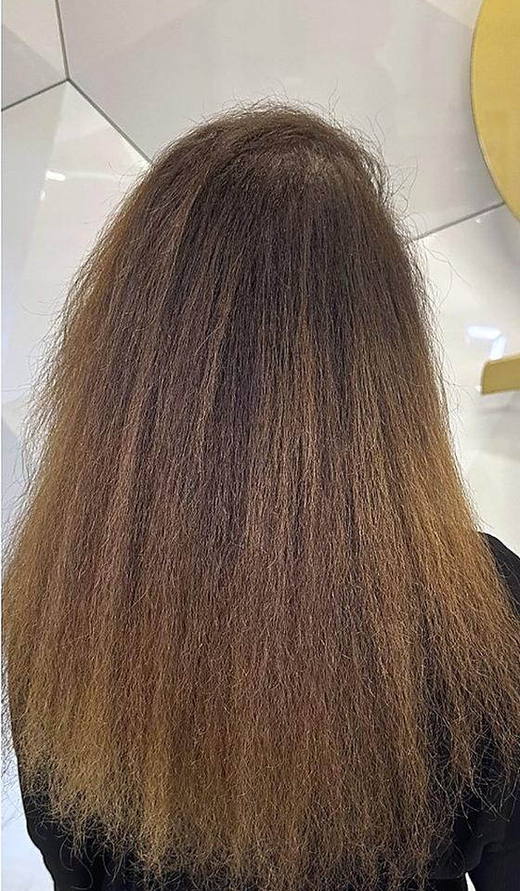 Smoothed and lengthened before extensions at PhiStudio Dubai